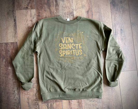 Veni Sancte Spiritus (Come Holy Spirit) Sweatshirt